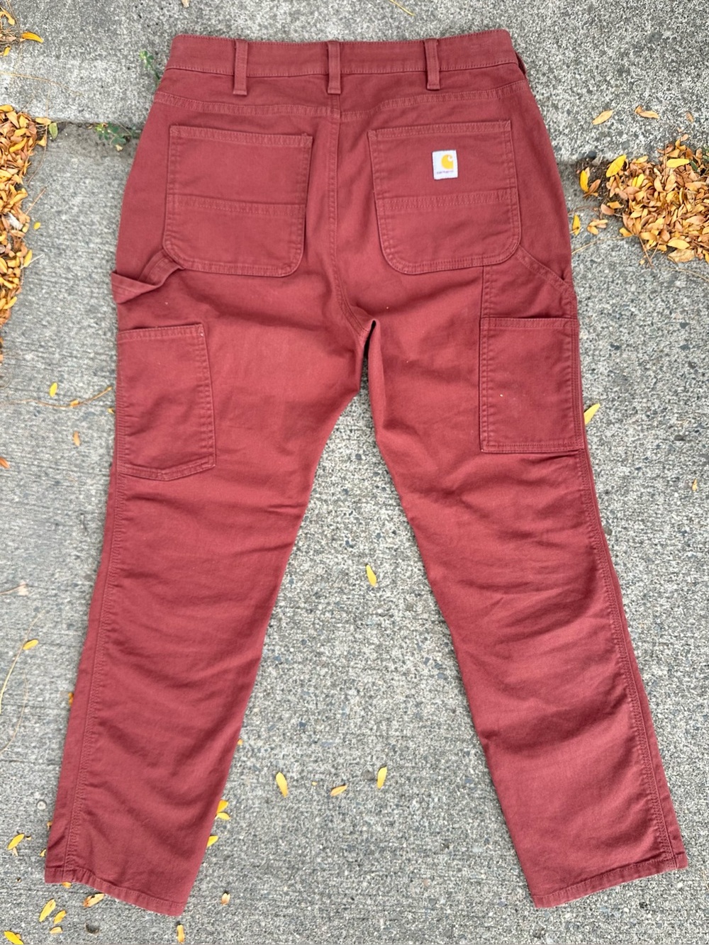 Carhartt Relaxed Fit StraightLeg Carpenter Pants 10 Rust/Terracotta